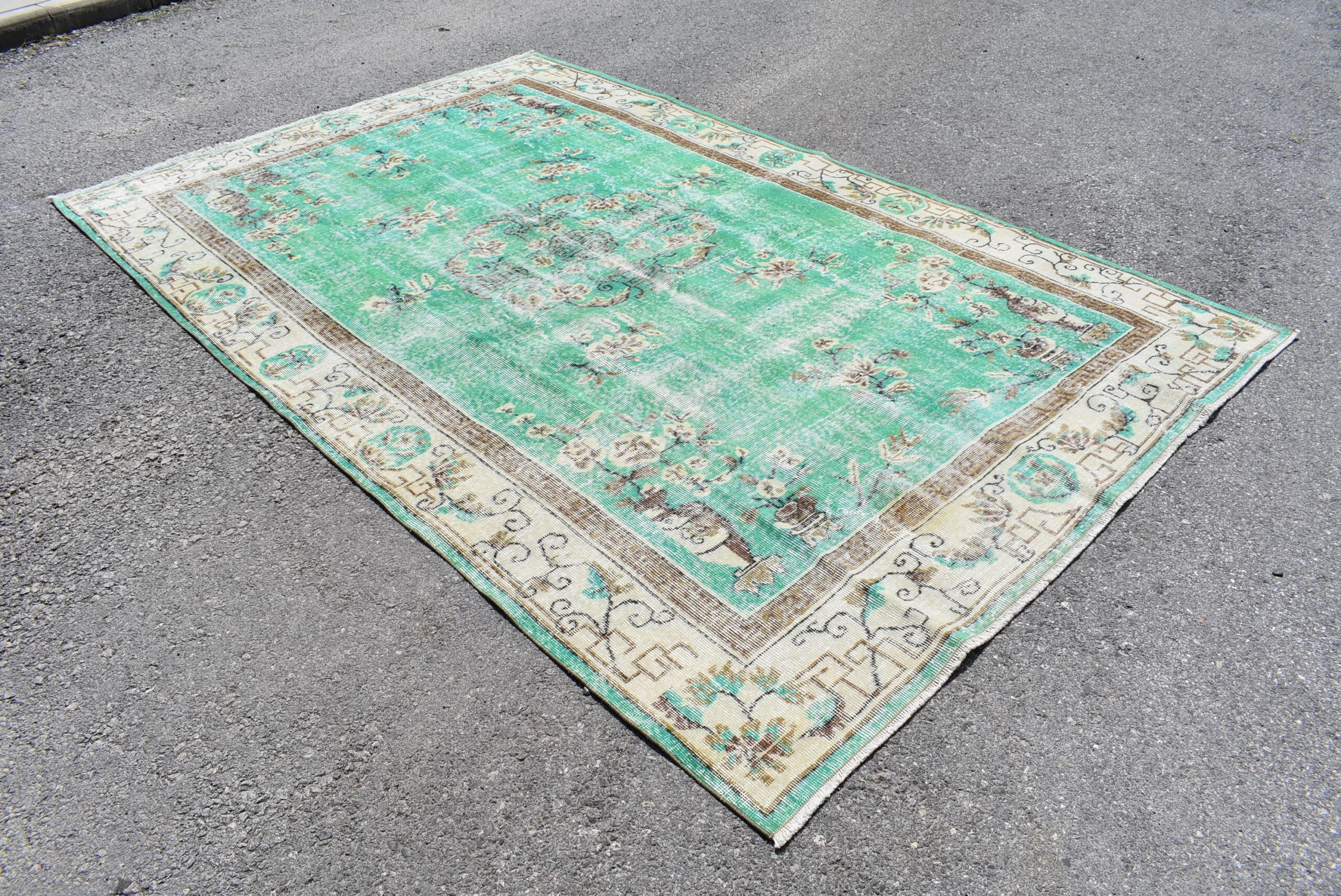 Turkish Azeri Carpet Rug, Classic Rug5X7, Antique Rug, Wool