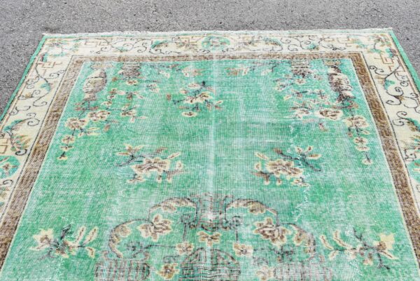 6.6 ft. x 10.2 ft. Vintage Turkish Rug TR02107 Image 4
