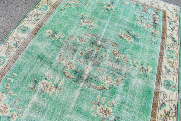 6.6 ft. x 10.2 ft. Vintage Turkish Rug TR02107 Image 5