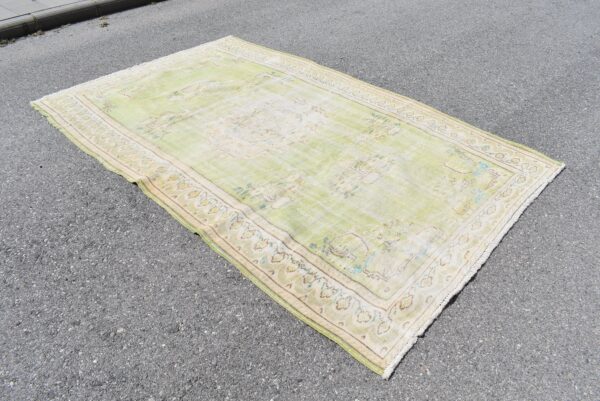6.3 ft. x 9.4 ft. Vintage Turkish Rug TR02177 Image 3