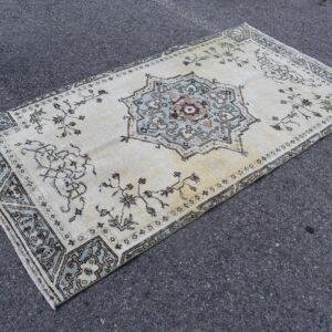 3.9 ft. x 7.4 ft. Vintage Turkish Rug TR02217 Image 1