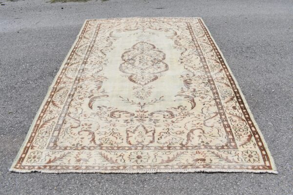 6.4 ft. x 9.7 ft. Vintage Turkish Rug TR02317 Image 2