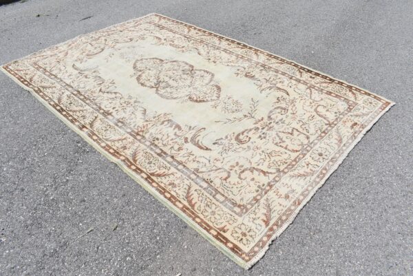 6.4 ft. x 9.7 ft. Vintage Turkish Rug TR02317 Image 3