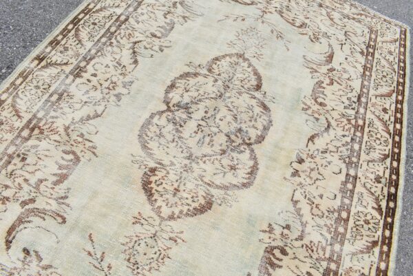 6.4 ft. x 9.7 ft. Vintage Turkish Rug TR02317 Image 5