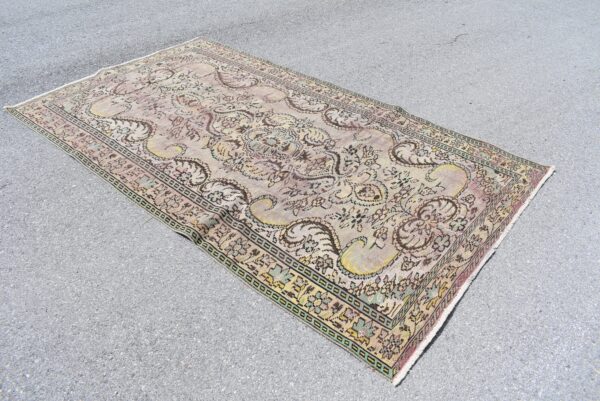 5.2 ft. x 9.3 ft. Vintage Turkish Rug TR02327 Image 3