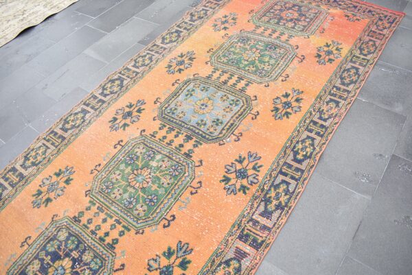 4.7 ft. x 10.9 ft. Vintage Turkish Rug TR02367 Image 4