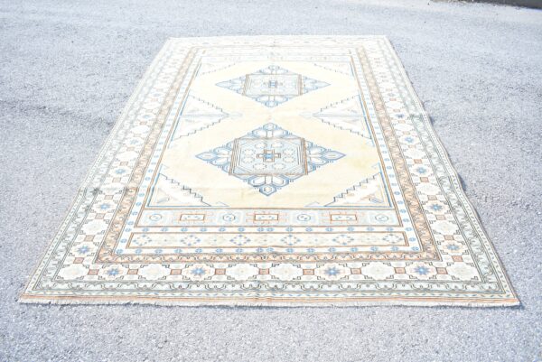6.6 ft. x 9.5 ft. Vintage Turkish Rug TR02387 Image 2