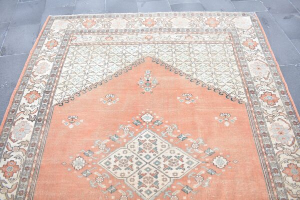 6.4 ft. x 9.2 ft. Vintage Turkish Rug TR02407 Image 4