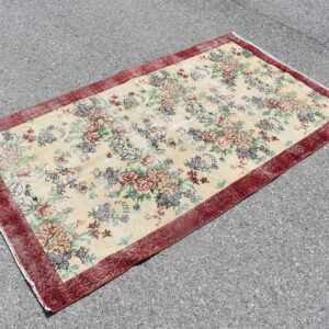 3.7 ft. x 6.6 ft. Vintage Turkish Rug TR02477 Image 1