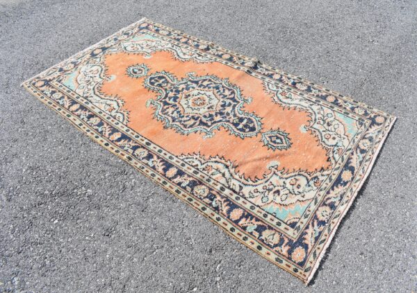 3.9 ft. x 7 ft. Vintage Turkish Rug TR02487 Image 2