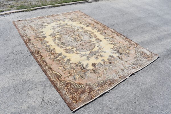 5.5 ft. x 7.5 ft. Vintage Turkish Rug TR02527 Image 3