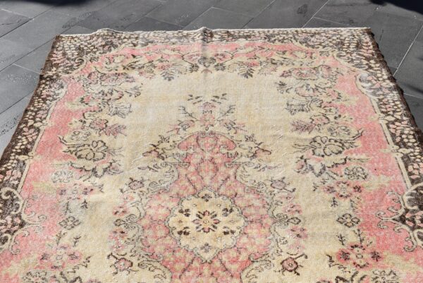 5.9 ft. x 9.6 ft. Vintage Turkish Rug TR02547 Image 4