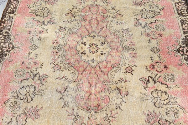 5.9 ft. x 9.6 ft. Vintage Turkish Rug TR02547 Image 5