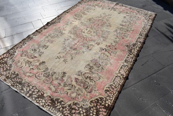 5.9 ft. x 9.6 ft. Vintage Turkish Rug TR02547 Image 1