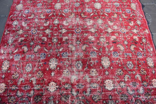 6.3 ft. x 8.9 ft. Vintage Turkish Rug TR02597 Image 5