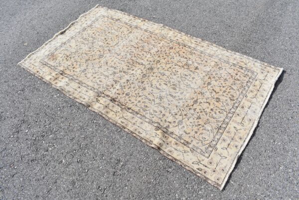 3.7 ft. x 6.6 ft. Vintage Turkish Rug TR02827 Image 3