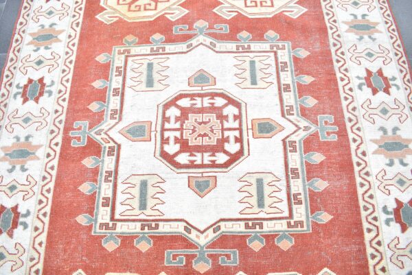 6.1 ft. x 8.2 ft. Vintage Turkish Rug TR02967 Image 5