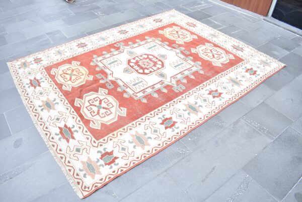 6.1 ft. x 8.2 ft. Vintage Turkish Rug TR02967 Image 1