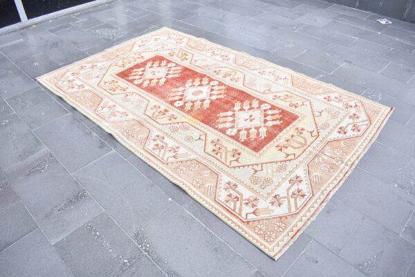 5.2 ft. x 8.4 ft. Vintage Turkish Rug TR02977 Image 3