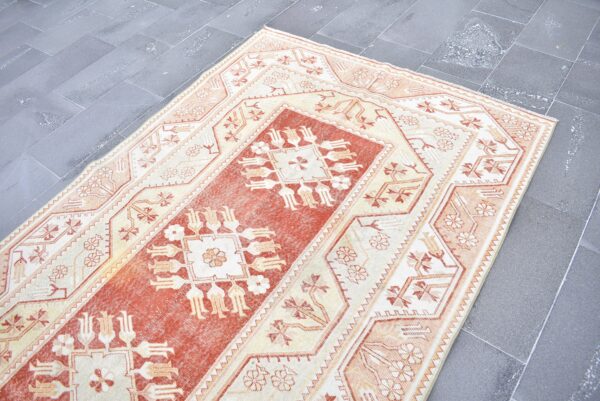 5.2 ft. x 8.4 ft. Vintage Turkish Rug TR02977 Image 4