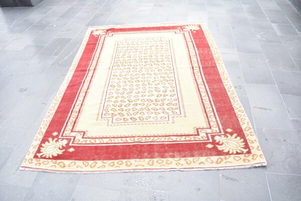 5.5 ft. x 8.1 ft. Vintage Turkish Rug TR02987 Image 2