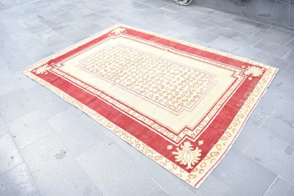 5.5 ft. x 8.1 ft. Vintage Turkish Rug TR02987 Image 3
