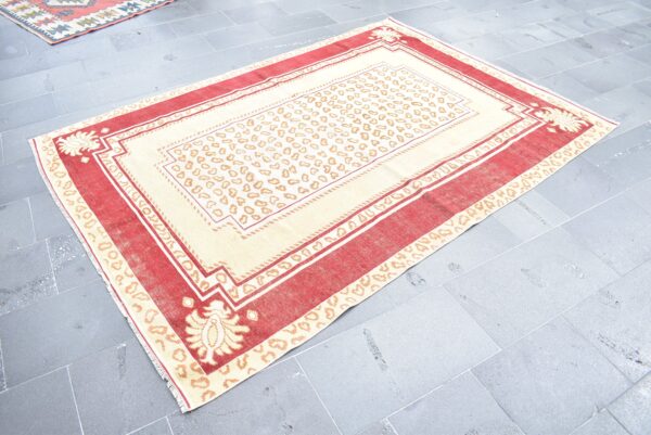 5.5 ft. x 8.1 ft. Vintage Turkish Rug TR02987 Image 1