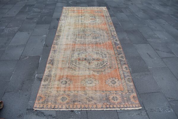 3.8 ft. x 10.3 ft. Vintage Turkish Rug TR03127 Image 2
