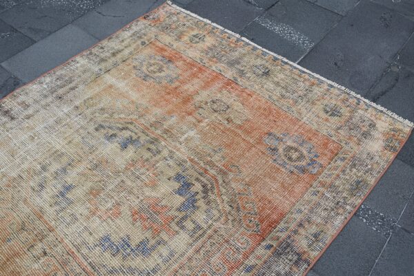 3.8 ft. x 10.3 ft. Vintage Turkish Rug TR03127 Image 4