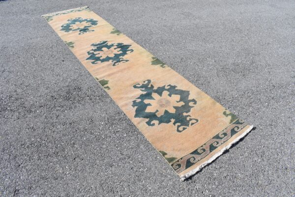 2.3 ft. x 10.6 ft. Vintage Turkish Rug TR03147 Image 3