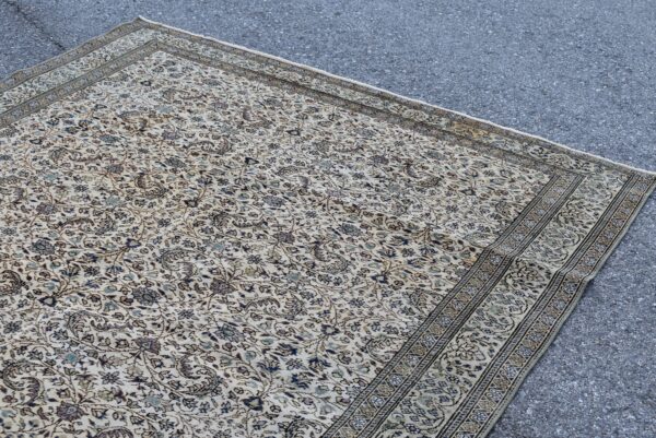 6.4 ft. x 9.2 ft. Vintage Turkish Rug TR03157 Image 4