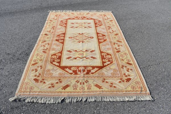 5.3 ft. x 9 ft. Vintage Turkish Rug TR03177 Image 2