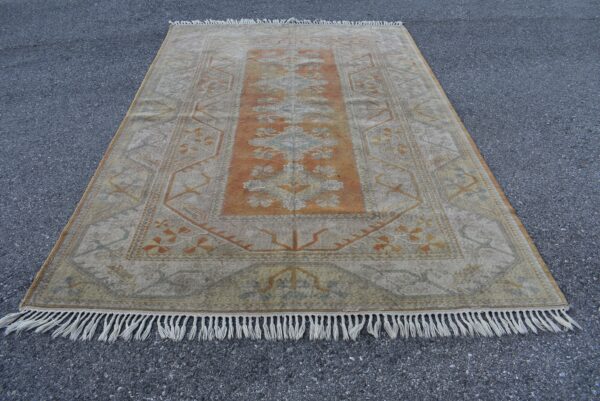 6.4 ft. x 10.3 ft. Vintage Turkish Rug TR03187 Image 2