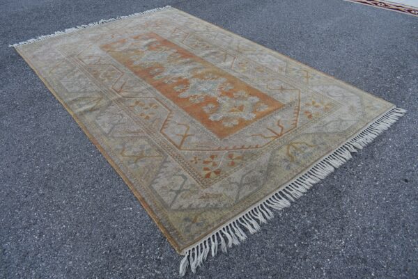 6.4 ft. x 10.3 ft. Vintage Turkish Rug TR03187 Image 3