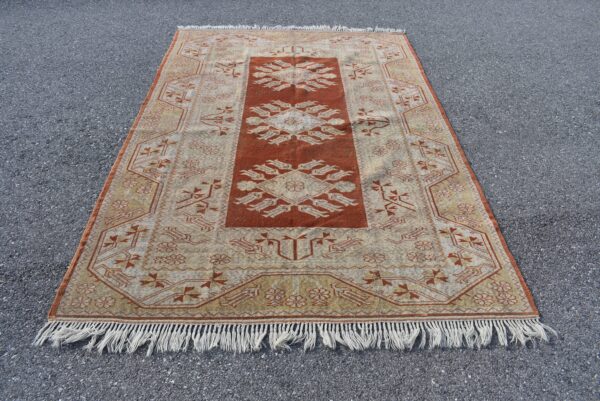 5.3 ft. x 8.4 ft. Vintage Turkish Rug TR03207 Image 2