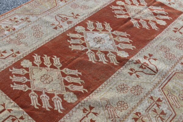 5.3 ft. x 8.4 ft. Vintage Turkish Rug TR03207 Image 5