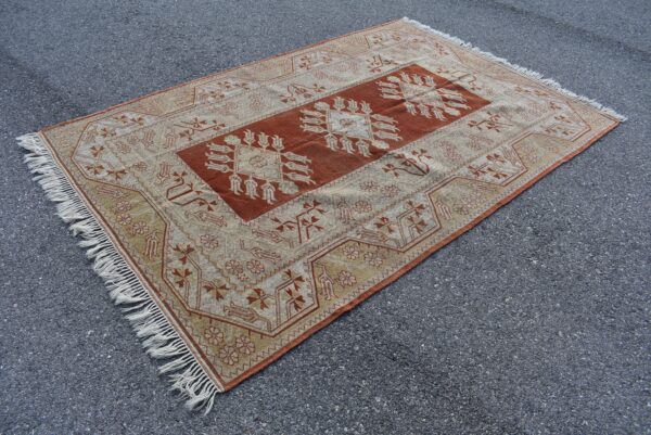 5.3 ft. x 8.4 ft. Vintage Turkish Rug TR03207 Image 1