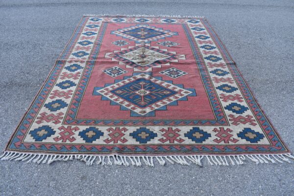 7.1 ft. x 10.4 ft. Vintage Turkish Rug TR03227 Image 3