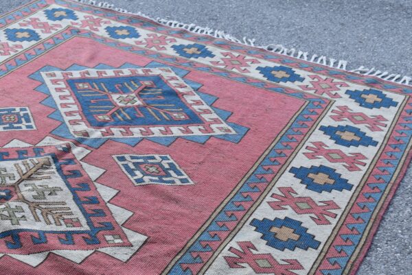 7.1 ft. x 10.4 ft. Vintage Turkish Rug TR03227 Image 4
