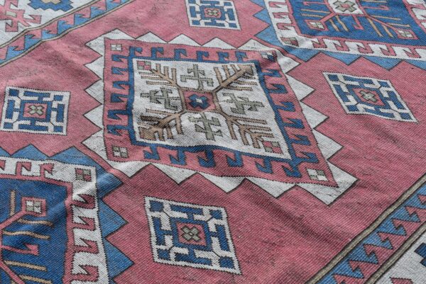 7.1 ft. x 10.4 ft. Vintage Turkish Rug TR03227 Image 5