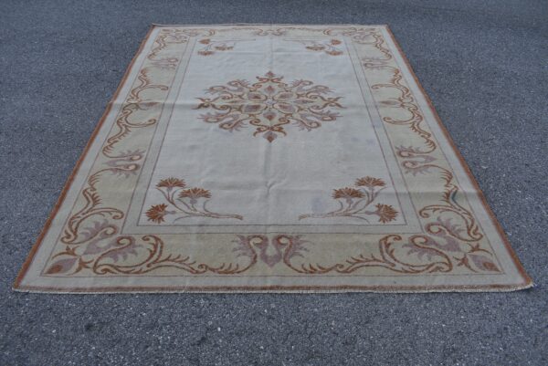 6.5 ft. x 8.6 ft. Vintage Turkish Rug TR03267 Image 2