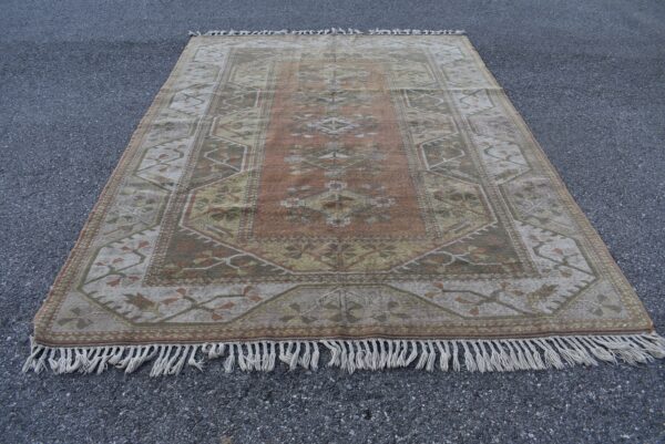 7 ft. x 10.3 ft. Vintage Turkish Rug TR03297 Image 2