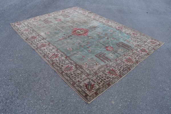 6.7 ft. x 9 ft. Vintage Turkish Rug TR03347 Image 3