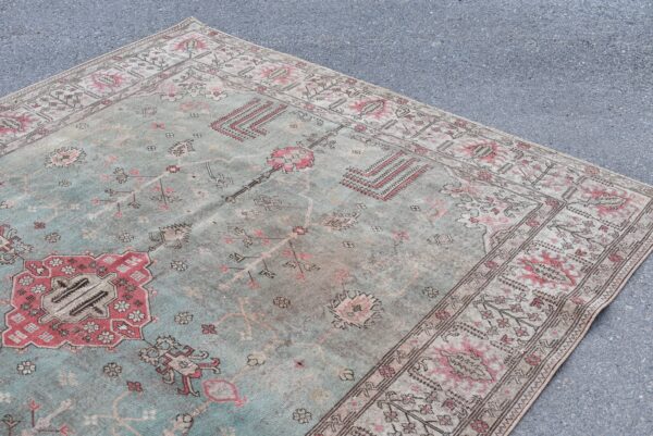 6.7 ft. x 9 ft. Vintage Turkish Rug TR03347 Image 4