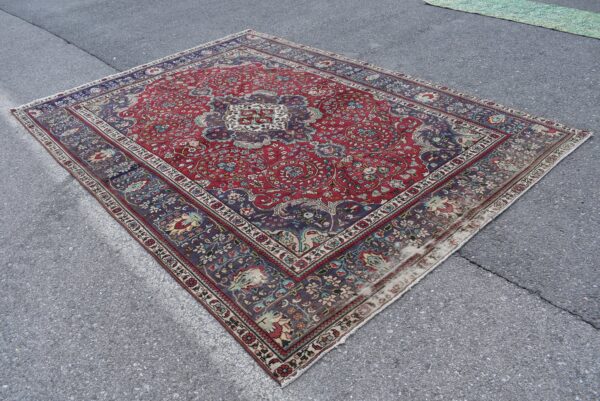 6.8 ft. x 10 ft. Vintage Turkish Rug TR03367 Image 3