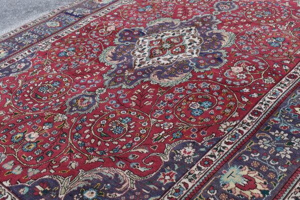6.8 ft. x 10 ft. Vintage Turkish Rug TR03367 Image 5