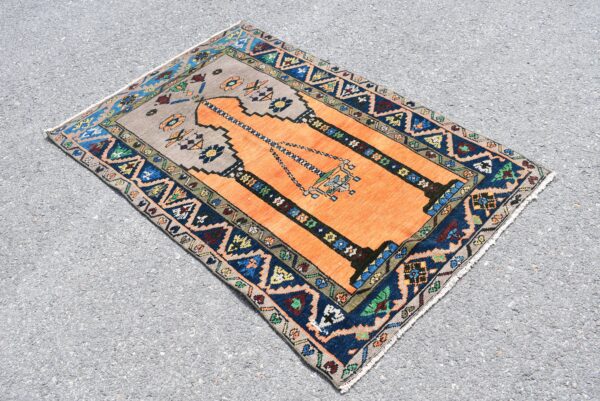 3.1 ft. x 5 ft. Vintage Turkish Rug TR03387 Image 3