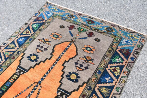 3.1 ft. x 5 ft. Vintage Turkish Rug TR03387 Image 4