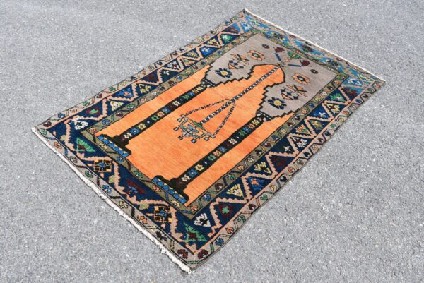 3.1 ft. x 5 ft. Vintage Turkish Rug TR03387 Image 1