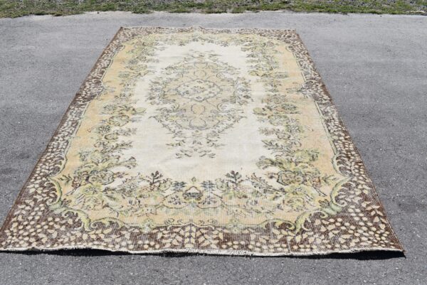 5.7 ft. x 9 ft. Vintage Turkish Rug TR03477 Image 2